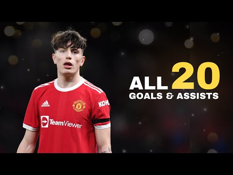 Alejandro Garnacho - All 20 GOALS & ASSISTS in 2021/2022 for Manchester United