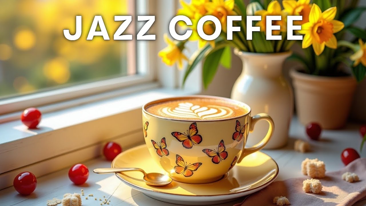 Relaxing Morning Coffee Jazz ☕ Smooth Instrumental Bossa Nova for Positive Energy & Good Day