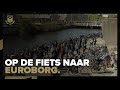 Mooie verrassing voor de fietsers!