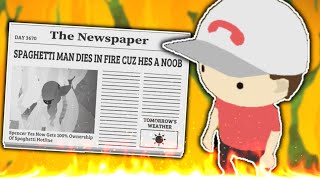 I BURNED And SLANDERED Spaghetti Man In Sneaky Sasquatch!