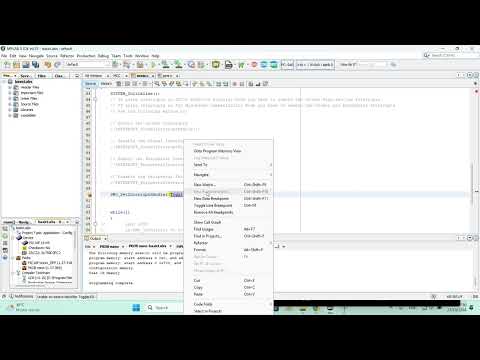 MCC Melody for PIC16 Lab 02 Interrupt - Toggle LED