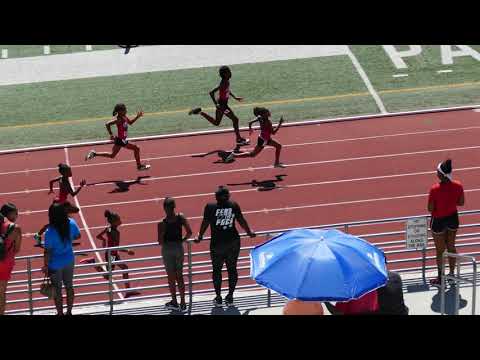 2019 TRACK HOUSTON CHAMPIONSHIP MEET  - 9-10 Girls 100 Meter H1