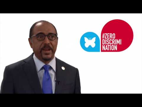 "Everyone has the right to be treated with respect"-  Michel Sidibé