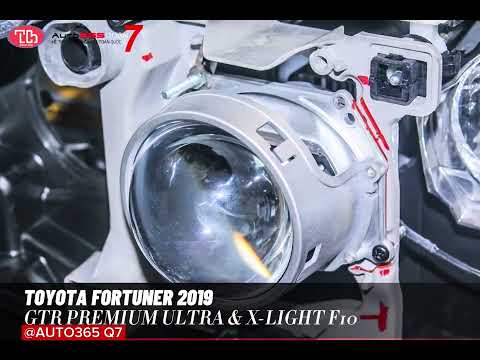 Toyota Fortuner 2019 nâng cấp đèn bi led tăng khả năng chiếu sáng gấp nhiều lần đèn zin