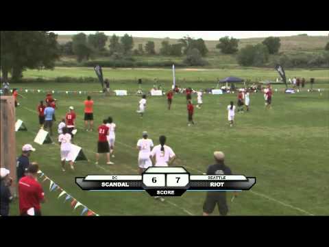 Riot v. Scandal (2012 US Open Championship - Women's Division)