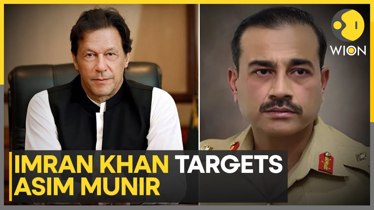 Former Pakistan PM Imran Khan Takes Aim at Army Chief Asim Munir | WION