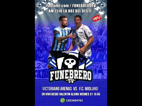 Victoriano Arenas vs F.C. Midland - en vivo- 3° Fecha Primera C 2018/19