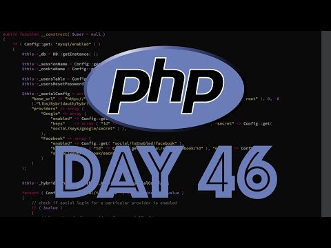 PHP Web Framework Day 1 Intro Overview