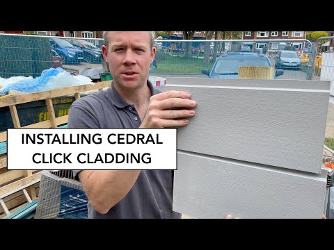 How I Installed Cedral Click Cladding - The Real Deal!