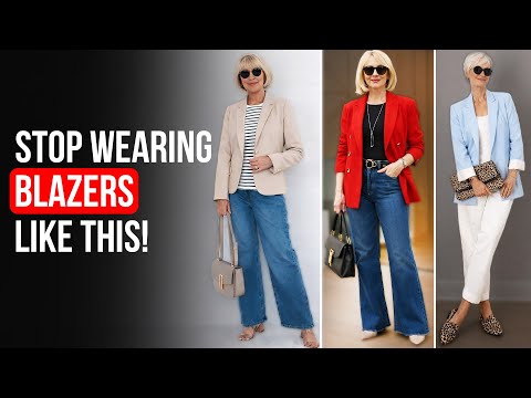 7 GENIUS Blazer Styling Hacks to Look 10x More EXPENSIVE Over 50