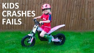 Kids fails on motorcycles 2018