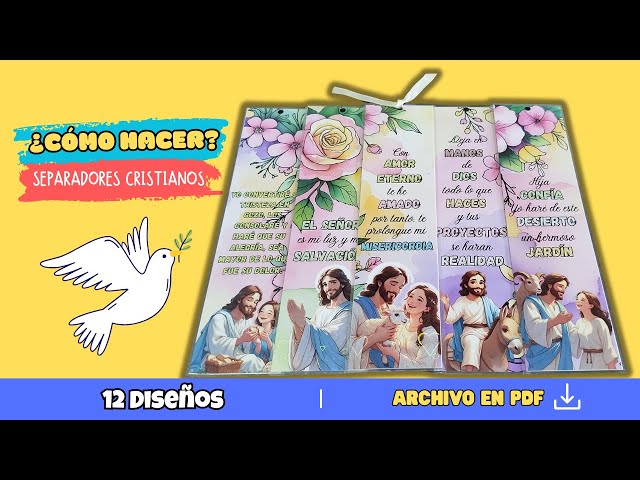 Vídeo relacionado con Gsrhzd Marcapaginas, 30 Piezas Biblia Punto de Libro de Papel, Marcapaginas Personalizado Cristianos, para Niños Adult