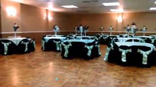 Masquerade Black and Turquise Quinceañera Decor Available in Tulare/ Visalia/ Hanford