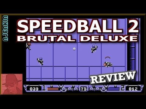 Speedball 2 : Brutal Deluxe - on the Commodore 64 !! with Commentary