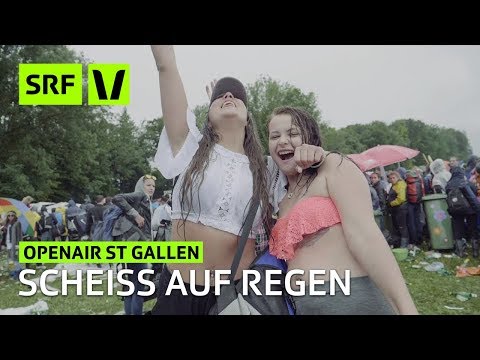 Openair St.Gallen: Gute Laune trotz Regen | Festivalsommer 2017 | SRF Virus