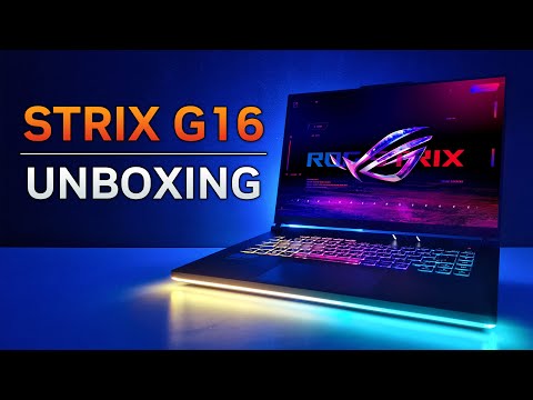 ASUS STRIX G16 (2023) | RTX 4060 (140w) + Intel 7 13650hx | Unboxing