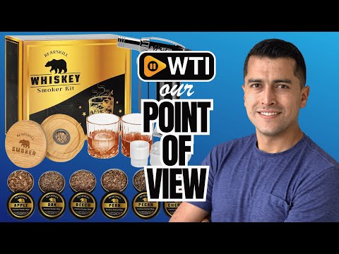 Whiskey Smoker Kit with Torch - 6 Natural Wood Chips Flavors - WTI product video review