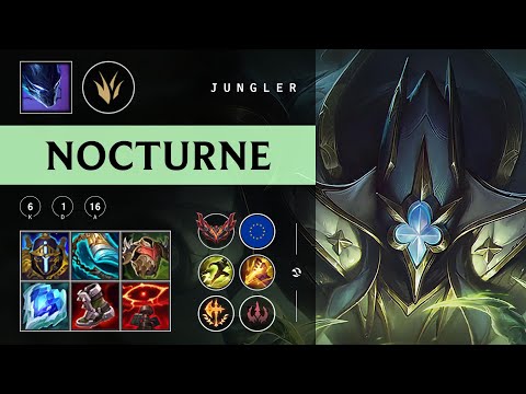 Nocturne Jungle vs Rek'Sai - EUW Grandmaster Patch 25.24