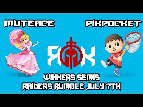 MuteAce vs CSM | PikPocket - SSBU Winners Semis - Raiders Rumble July 7th