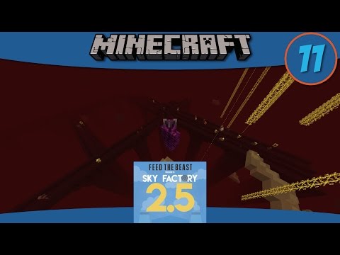 Minecraft Mods: Moving Spawners & Growing Wither Skulls in SkyFactory 2.5 - E11
