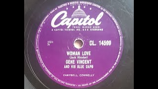 Gene Vincent &#39;Woman Love&#39; 1956 78 rpm
