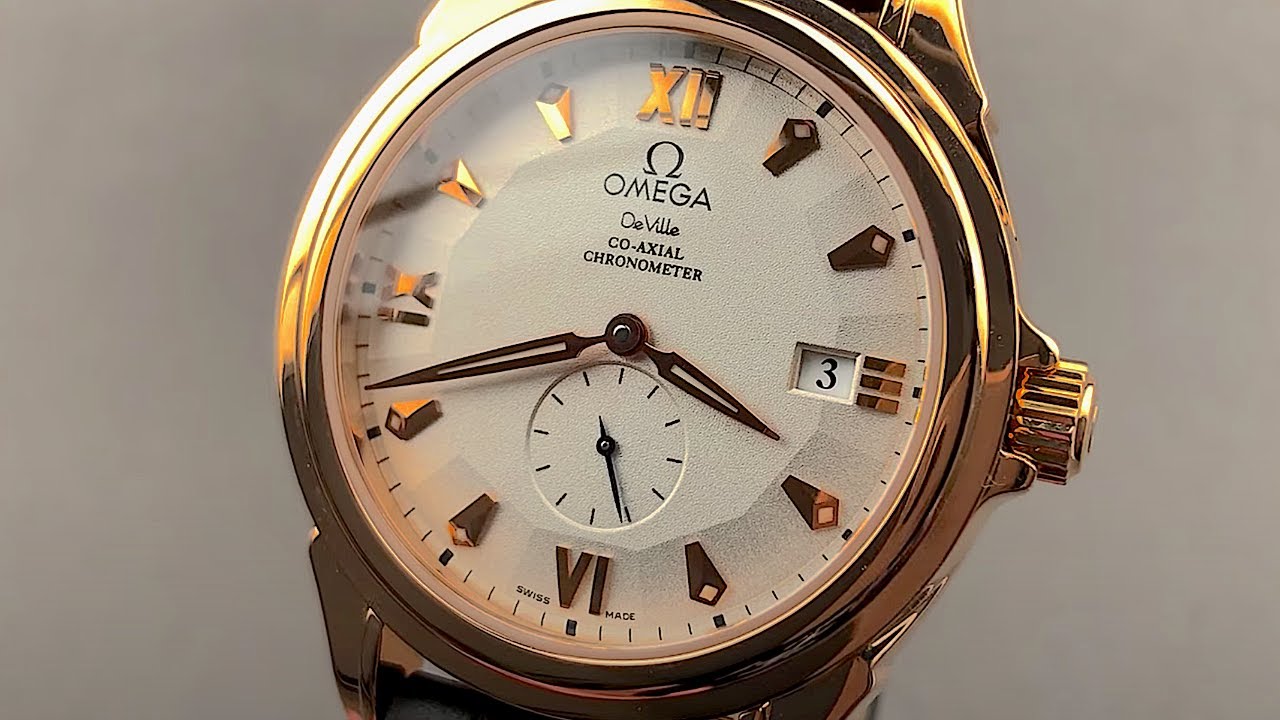 Omega De Ville Pie Pan Co-Axial Small Seconds 4646.30.32 Omega Watch Review