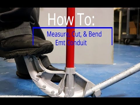 How to Measure, Cut, & Bend Emt Conduit | Galco