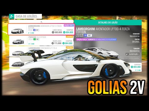 Forza Horizon 4 Online - GOLIATH 2V with AUCTION HYPERCARS