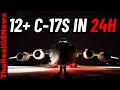 RED ALERT US MILITARY DEPLOYS 12 C 17S IN 24 HOURS ALERT LEVEL RISES