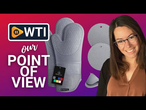 Rorecay Extra Long Oven Mitts - WTI product video review