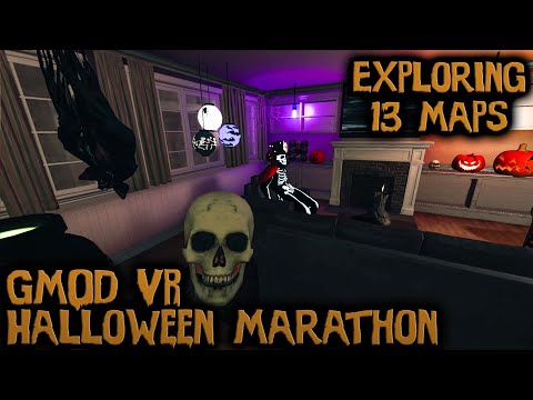 GMOD VR Halloween Marathon 2025 (13 Maps)