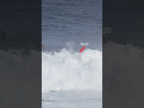 15 Second Hold-Down At Big Uluwatu #shorts