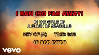 A Flock Of Seagulls - I Ran (So Far Away) (Karaoke)