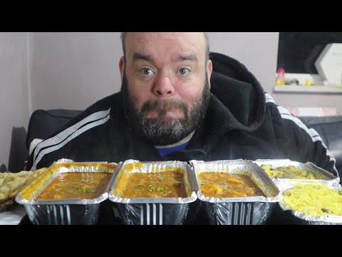 Gavin and Stacey Smithy’s Indian takeaway challenge uk mukbang