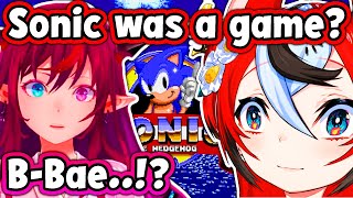IRyS Just Learned Bae didn't know that Sonic was originally a video game 【Hololive】