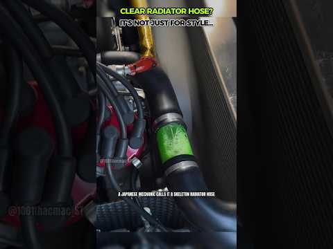 Clear Radiator Hose? It’s Not Just For Style #automobile #vehiclesproblem