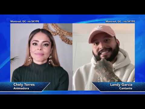 El Cantante Urbano Landy Garcia nos habla de su nueva producción. Una mezcla SEXY de Frances/Español