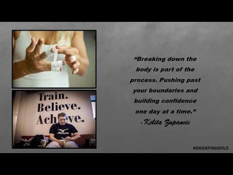 Kelita Zupancic  SWEATING GOLD