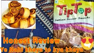 Bhakarwadi Indian Snack From Amazon Review Tip Top With Price @Unboxing Therepy