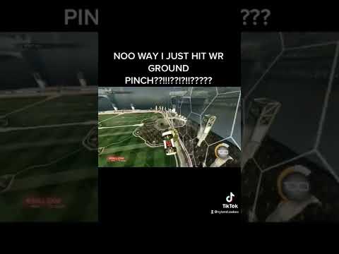 WORLD RECORD GROUND PINCH | ROCKET LEAGUE#shorts