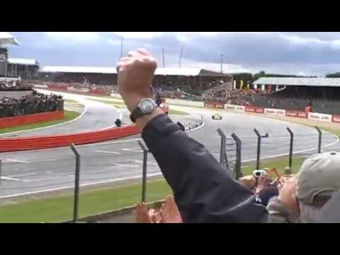 2008 Lewis Hamilton wins the British Grand Prix