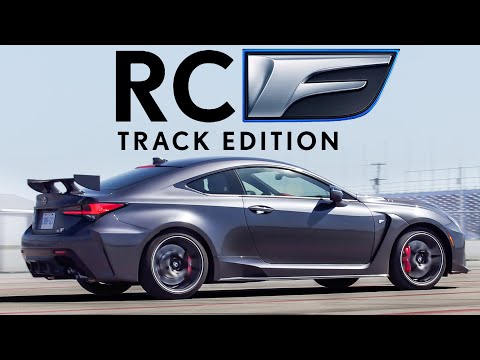 BURNOUT DRIFT MACHINE! 2021 Lexus RC F Track Edition Review