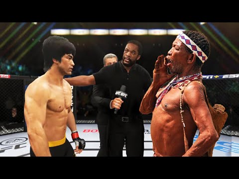 PS5 | Bruce Lee vs. Bushmen Fighter (EA Sports UFC 4)