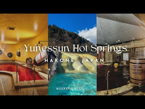 Yunessun Hot Springs| What to do in Hakone| My Experience
