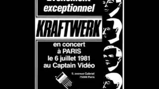 Kraftwerk - Mitternacht; Les mannnequins (live in Paris, France)