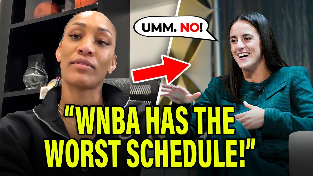 A’Ja Wilson LOSES IT As Caitlin Clark REFUSES To WHINE About WNBA Sched!