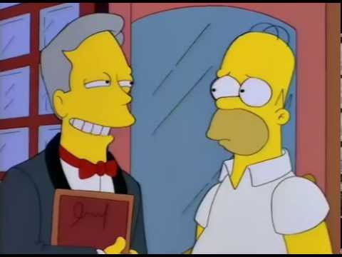 Would You Please Leave Without A Fuss Right Now? (The Simpsons)