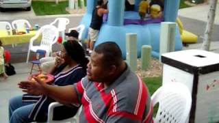 Big Herb of KS`107.5 does the Playalitical handshake