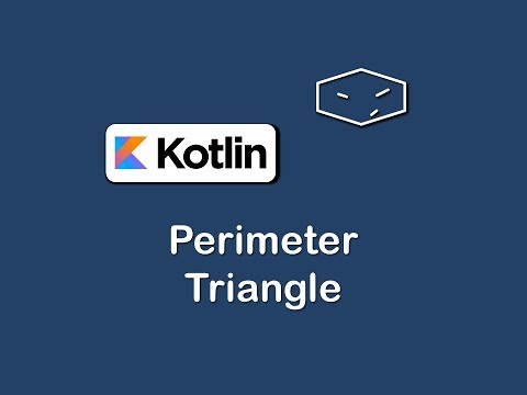 perimeter of triangle in kotlin