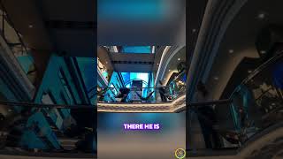 MSC Grandiosa Giant Whale Swims Through Ceiling! Mind-Blowing LED Illusion! #shorts